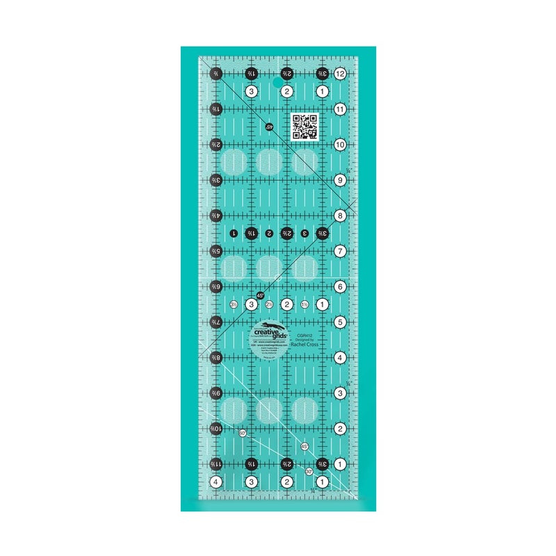 Creative Grids Quilting Ruler 4 1/2in x 12 1/2in
